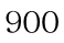 ９００