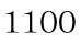 １１００