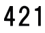 421 