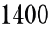 1400 