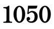 １０５０