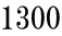 1300