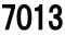 7013