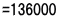 =136000